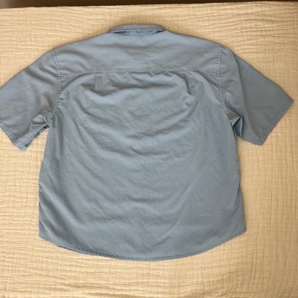 Cabela's Men's Advance Wick Short Sleeve Button Up Vented Shirt 2XL - Picture 6 of 8